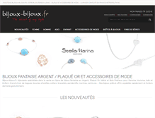 Tablet Screenshot of bijoux-bijoux.fr